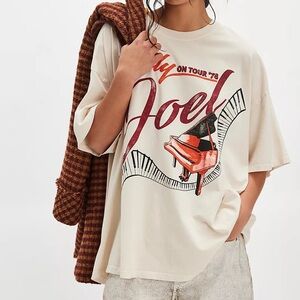 NWT Free People Daydreamer Billy On Tour Tee One Size